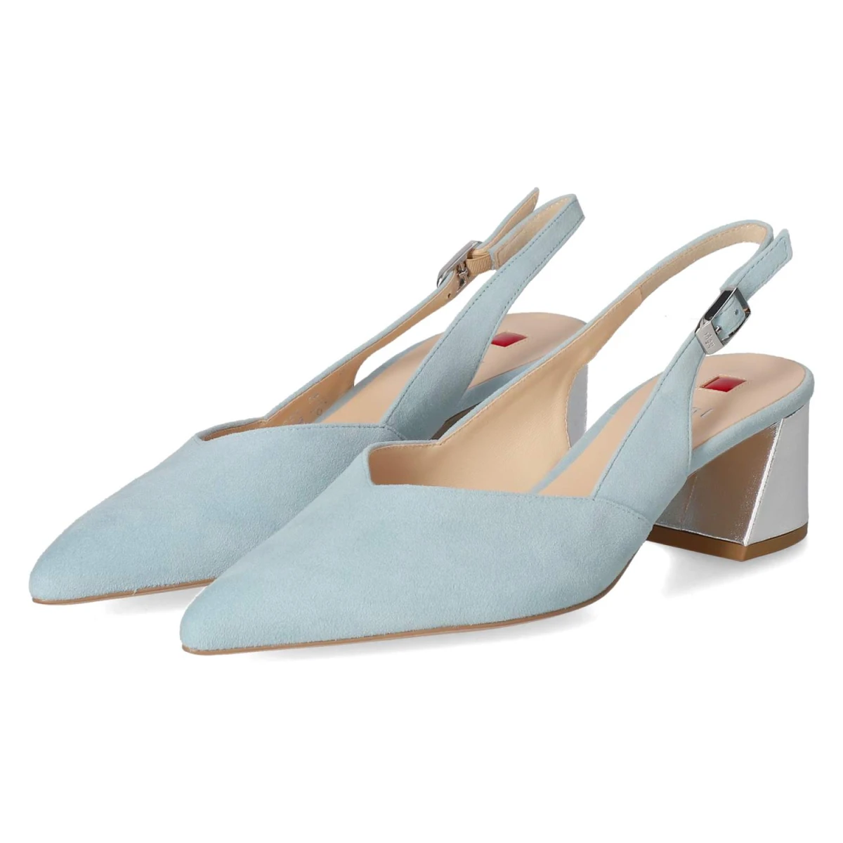 Slingpumps - skyblue