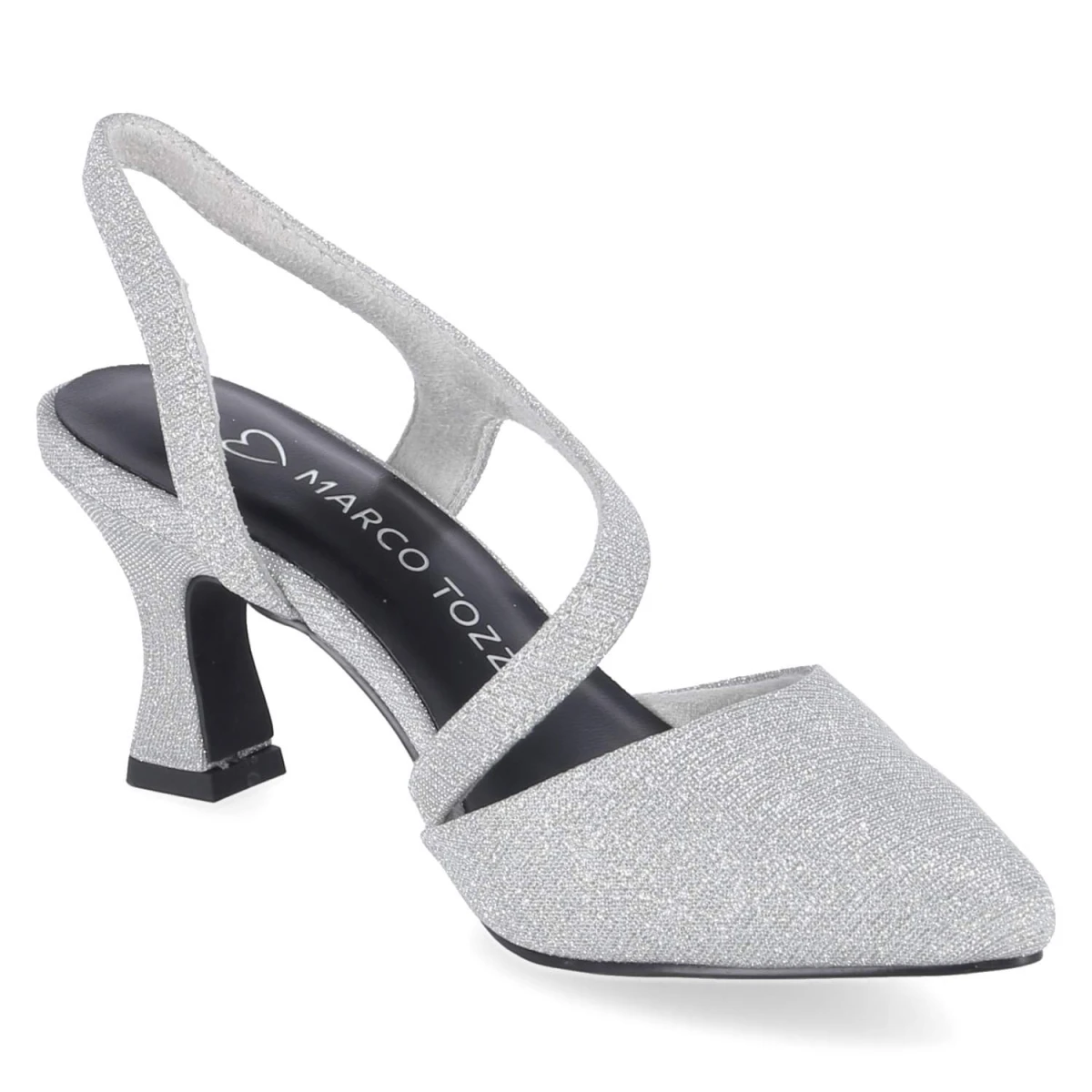 Riemchenpumps - Silver