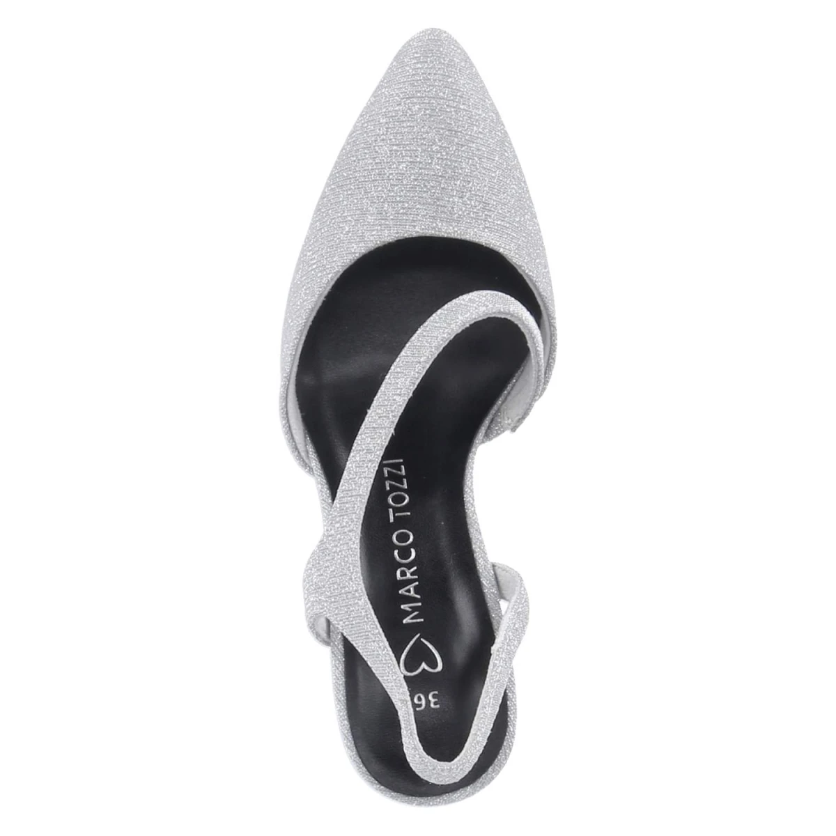 Riemchenpumps - Silver