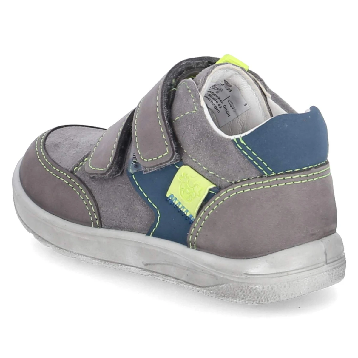 Klettschuhe KITO - graphit/blau