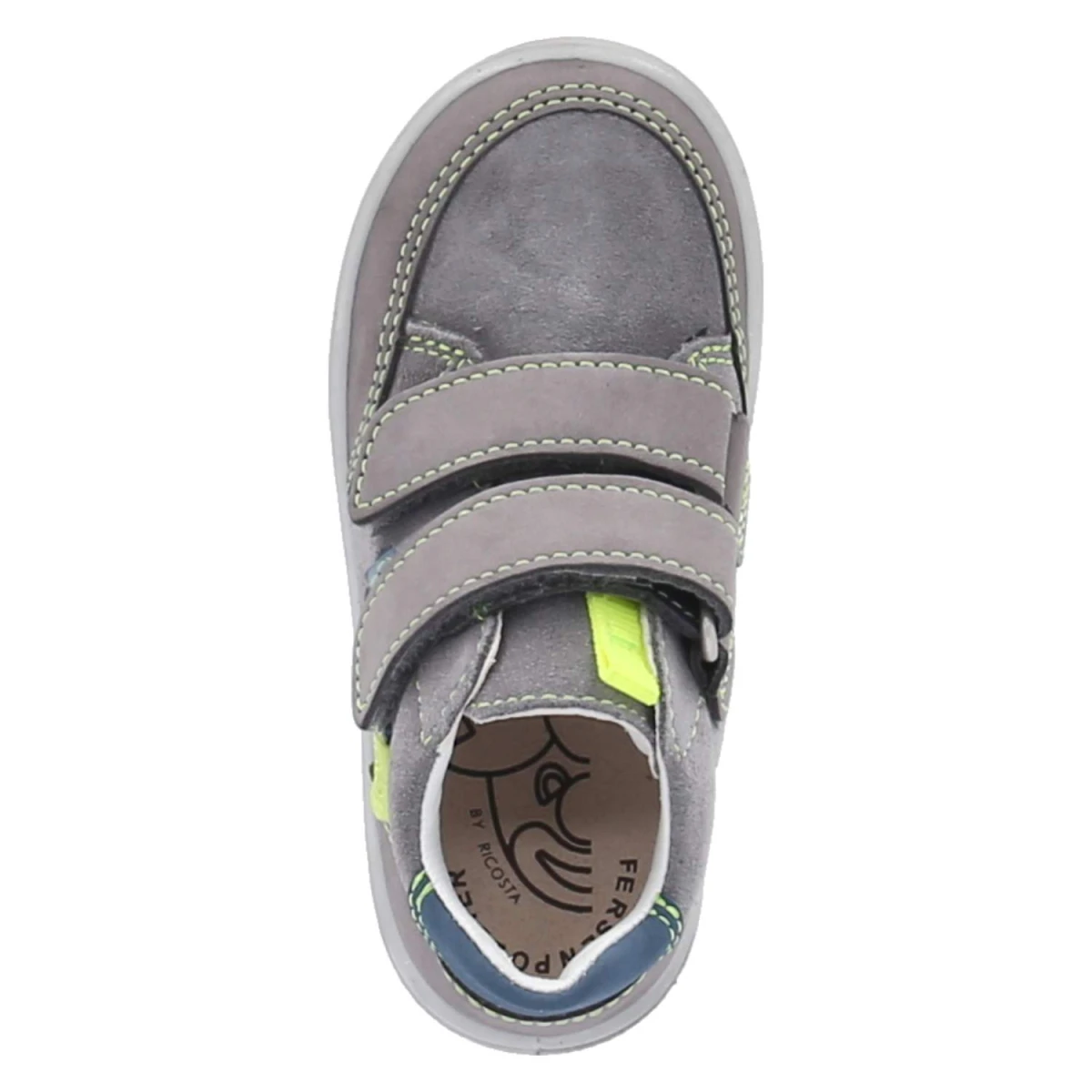 Klettschuhe KITO - graphit/blau