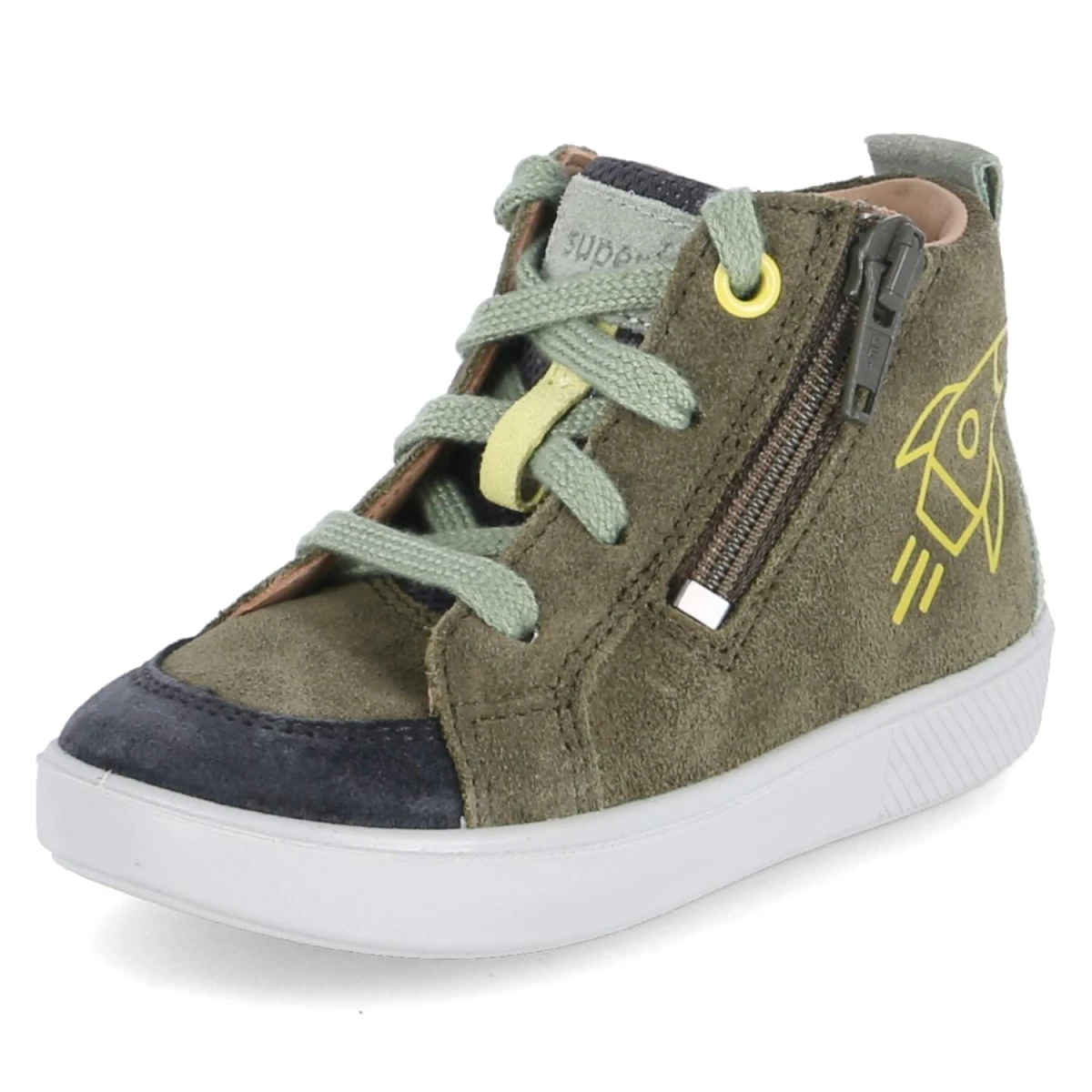 Stiefeletten SUPIES - GRÜN/GRAU