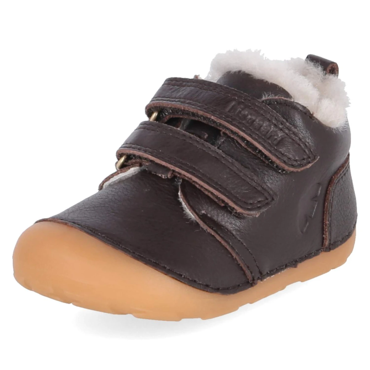 Barfuß-Klettschuhe CARTER LAMB BAREFOOT - dark brown