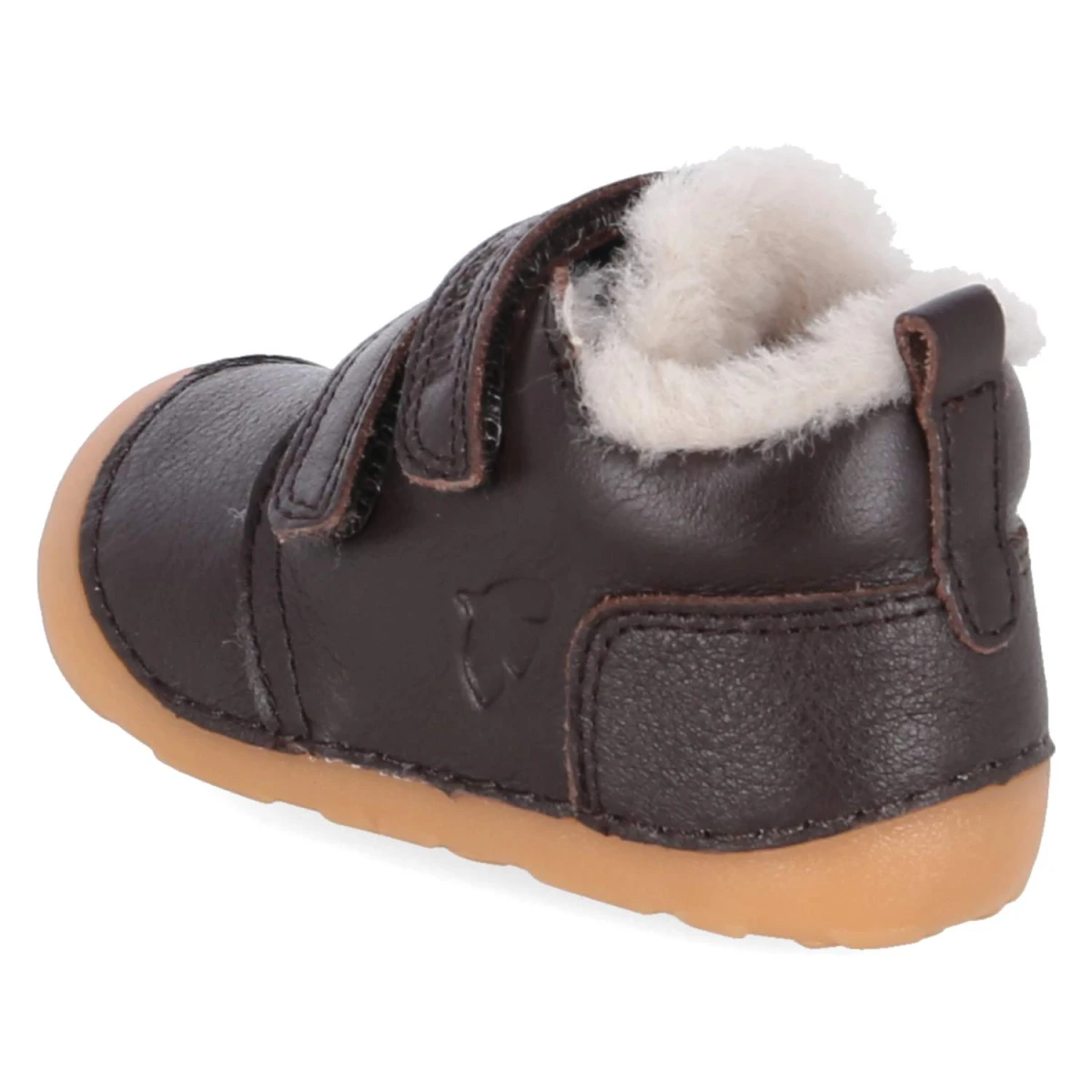 Barfuß-Klettschuhe CARTER LAMB BAREFOOT - dark brown