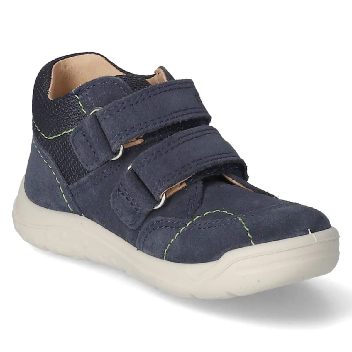 Stiefeletten WHALEY - BLAU/HELLGRÜN