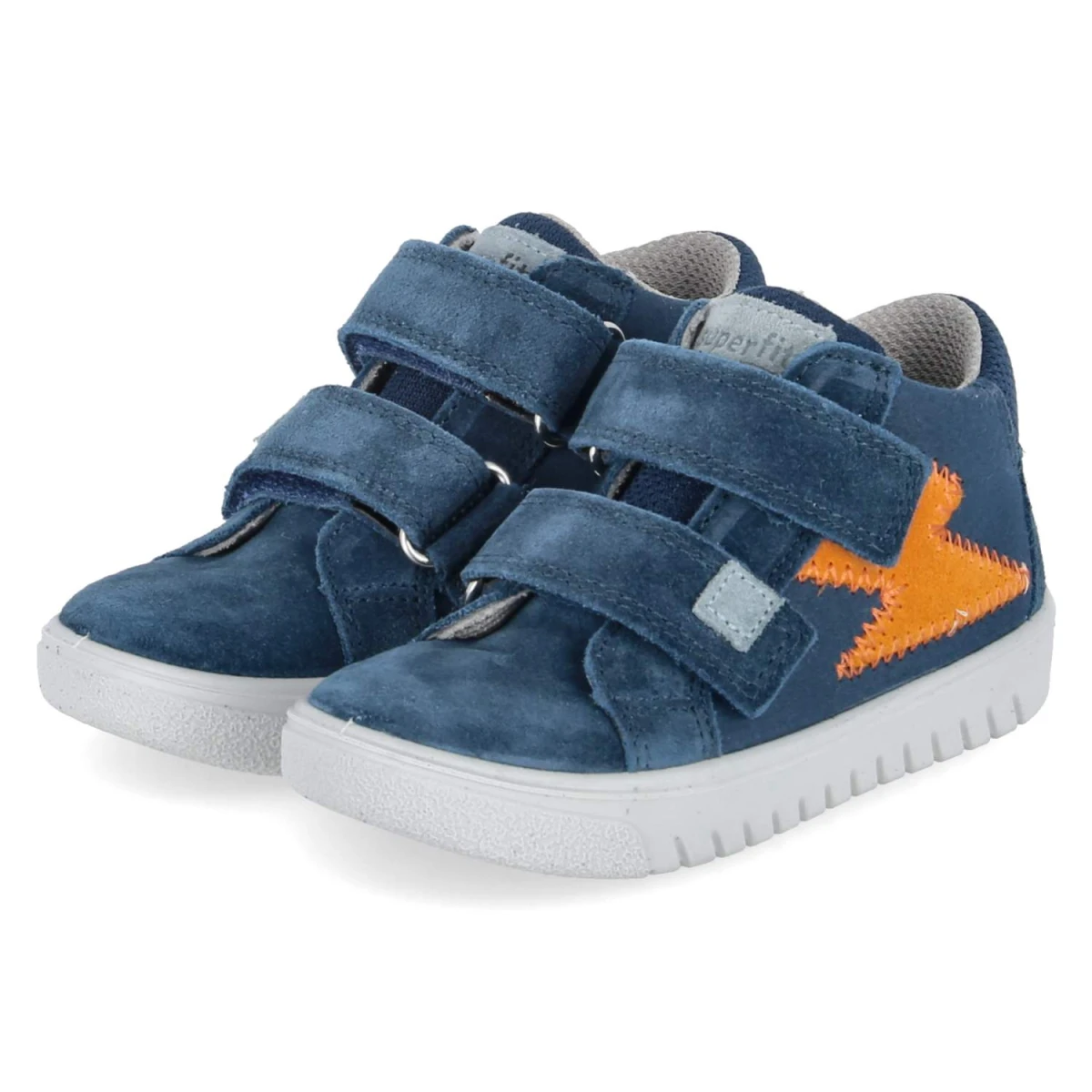 Klettschuhe SUPIES 4S - BLAU/ORANGE