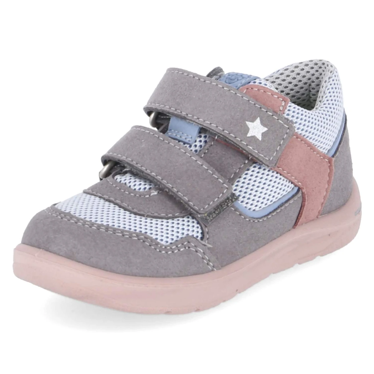 Klettschuhe ELLI - hellgrau/blue