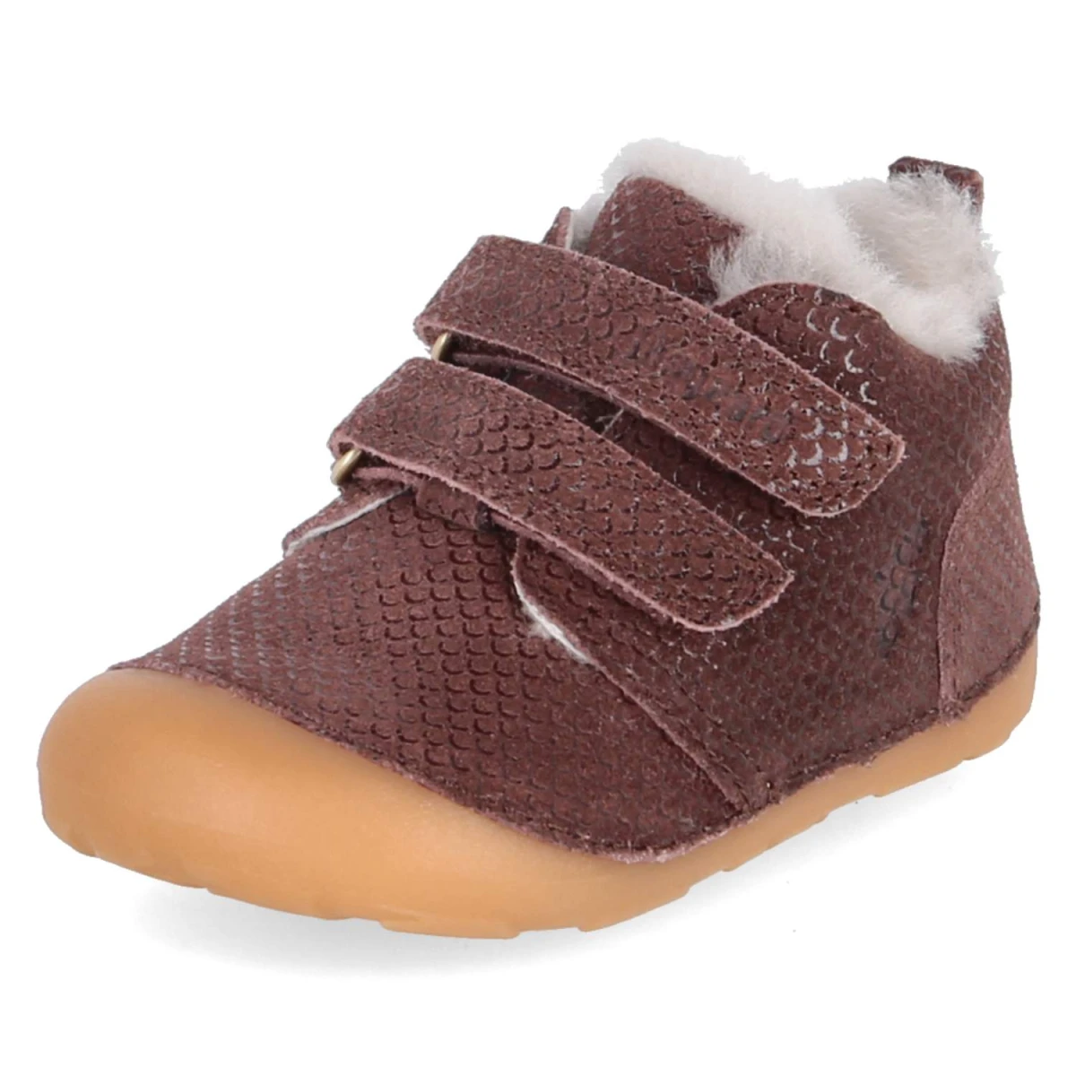 Barfuß-Klettschuhe CARTER LAMB BAREFOOT - plum