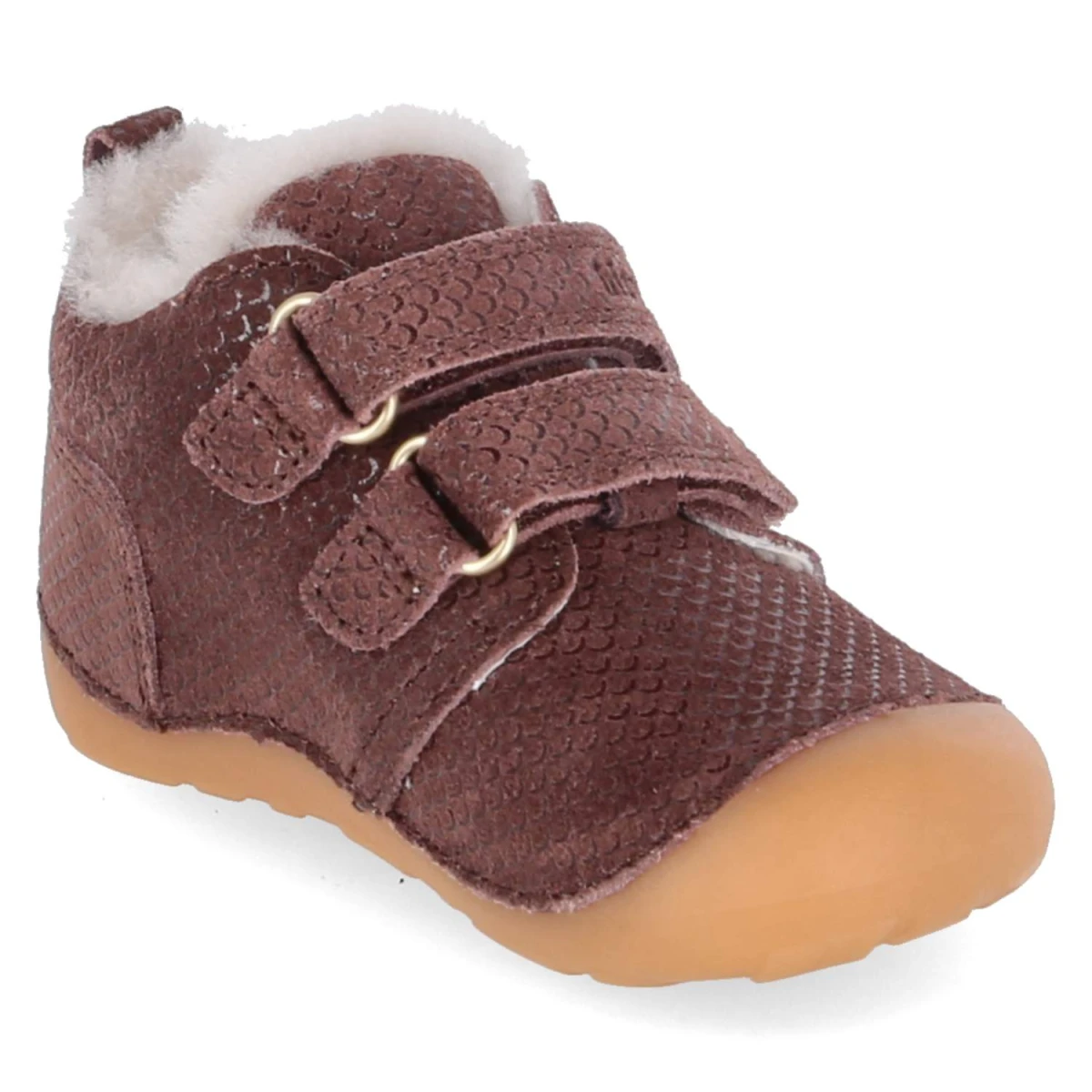 Barfuß-Klettschuhe CARTER LAMB BAREFOOT - plum