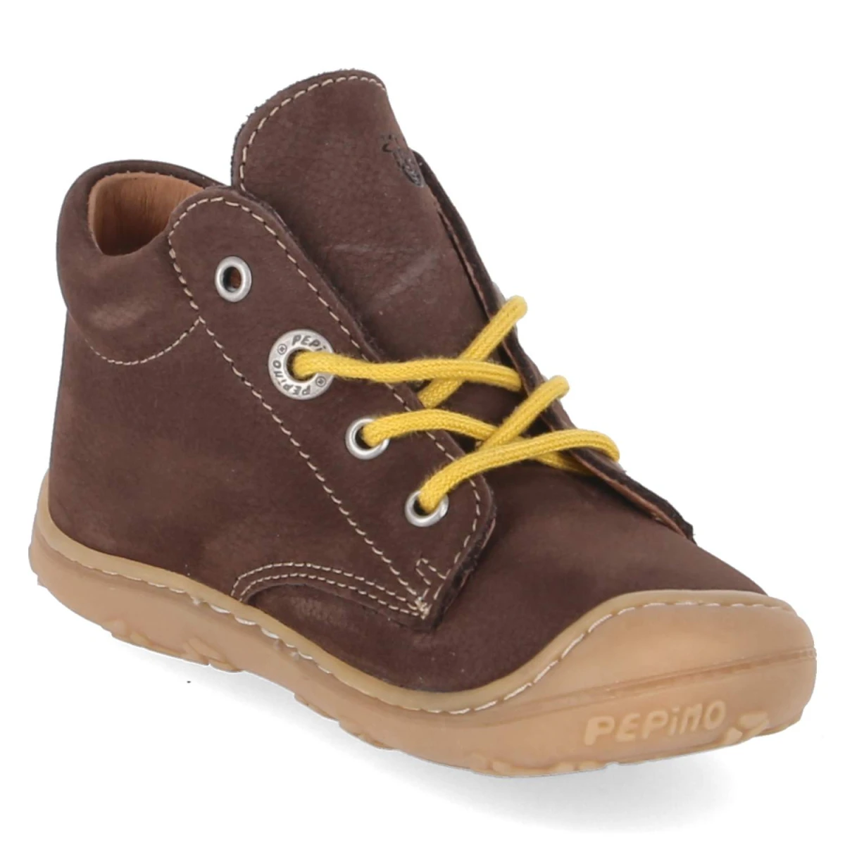 Schnürschuhe CORY - marone/gelb