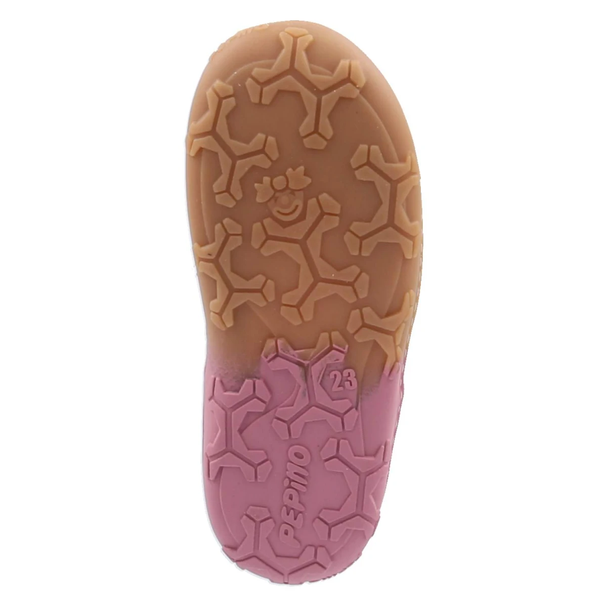 Schnürschuhe JUBY - kies/rosa