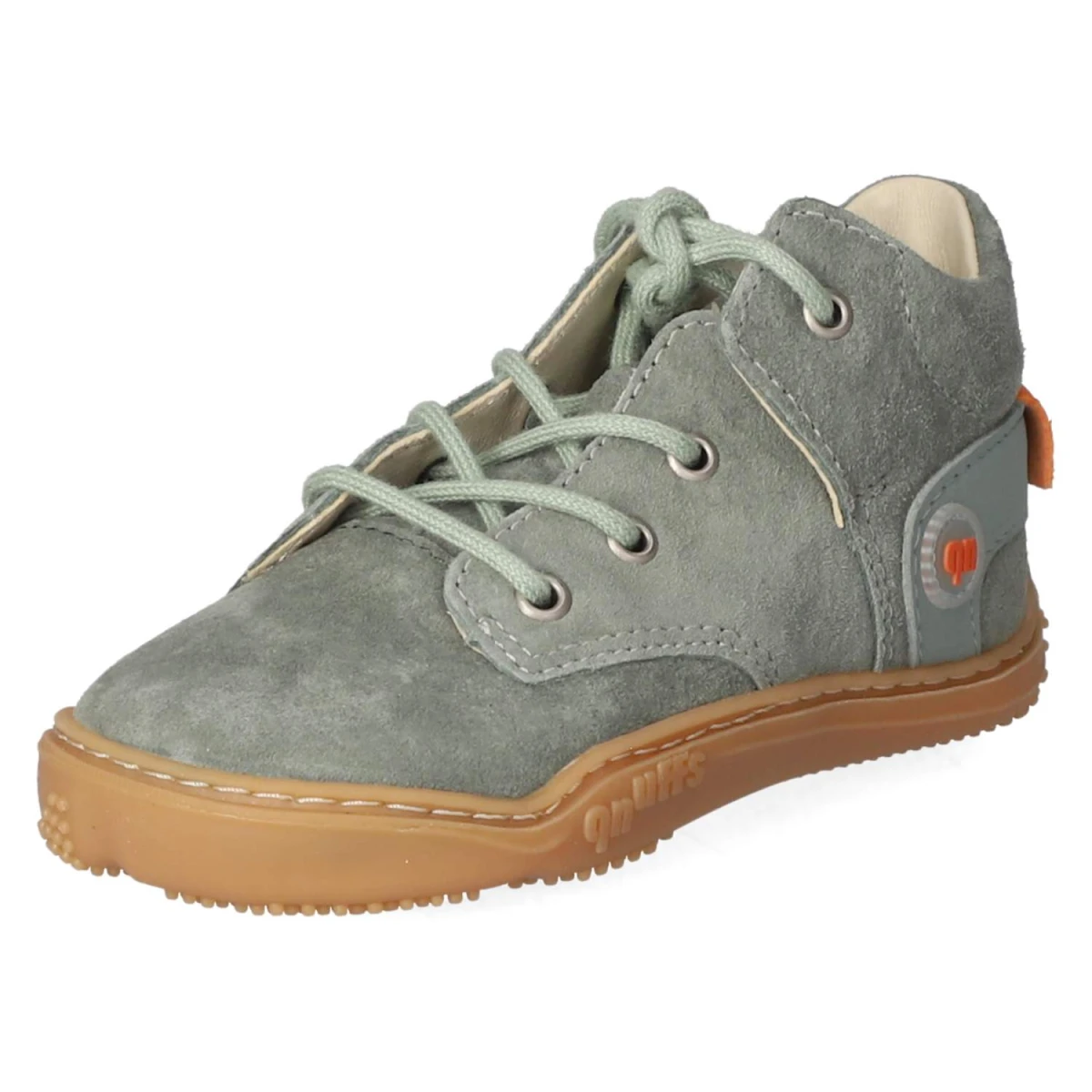 Barfußschuhe BIRKE - salbei/orange