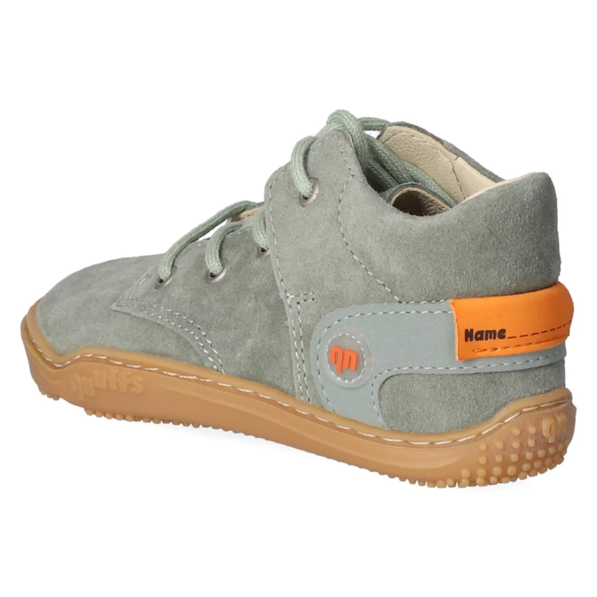 Barfußschuhe BIRKE - salbei/orange