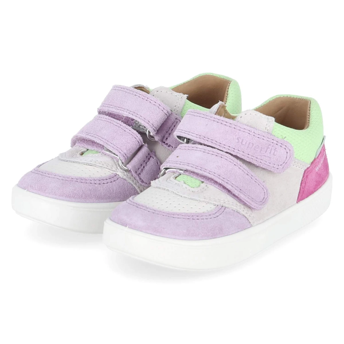 Klettschuhe SUPIES - LILA/MEHRFARBIG