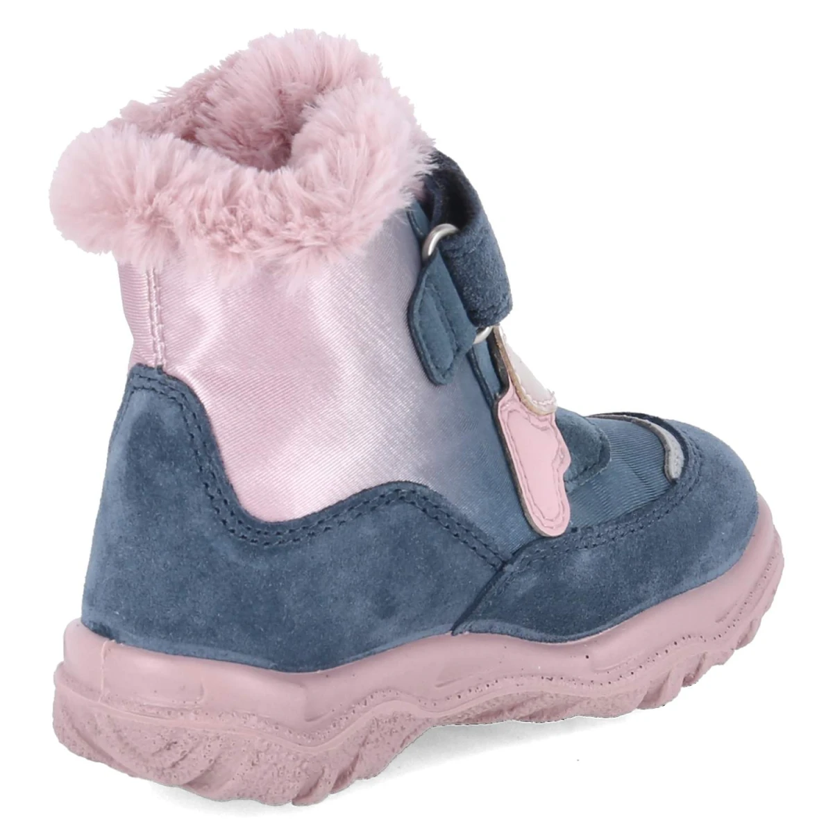 Winterstiefeletten HUSKY - blau/rosa
