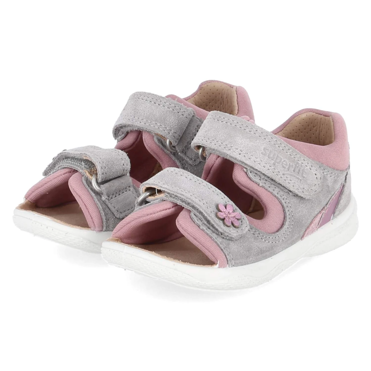 Sandalen POLLY - HELLGRAU/ROSA