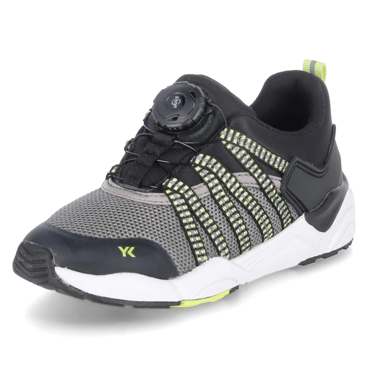 Low Sneaker - black-lime