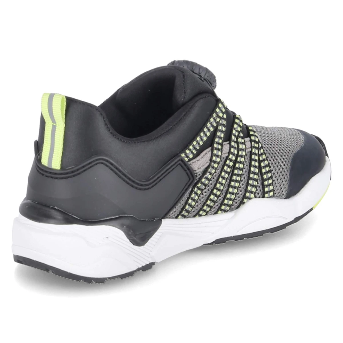 Low Sneaker - black-lime