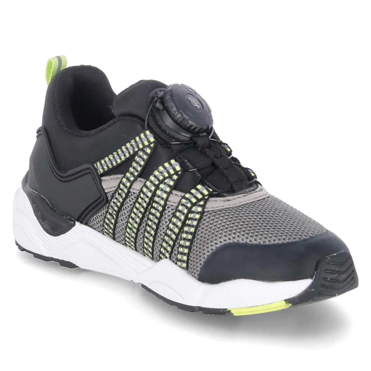 Low Sneaker - black-lime