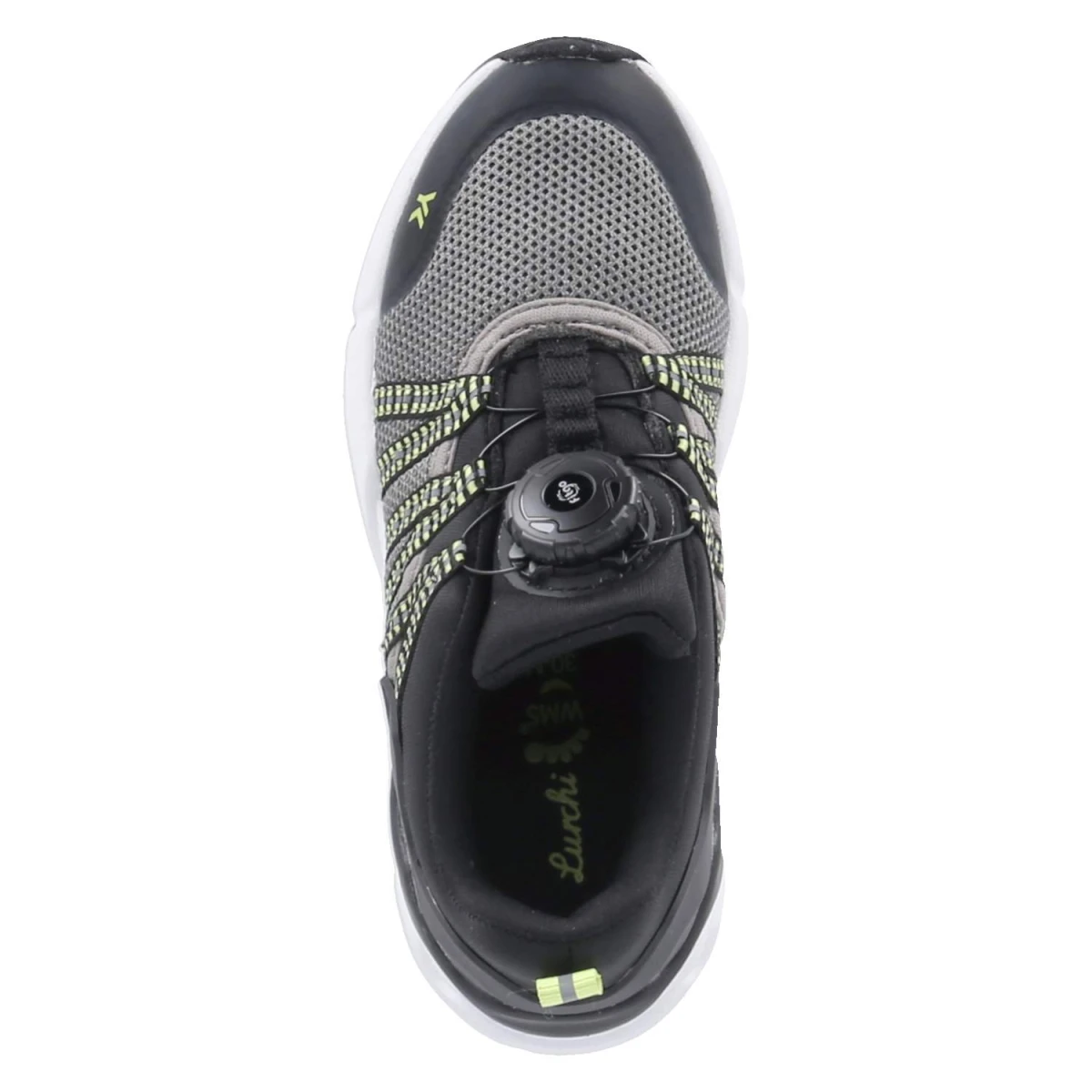 Low Sneaker - black-lime