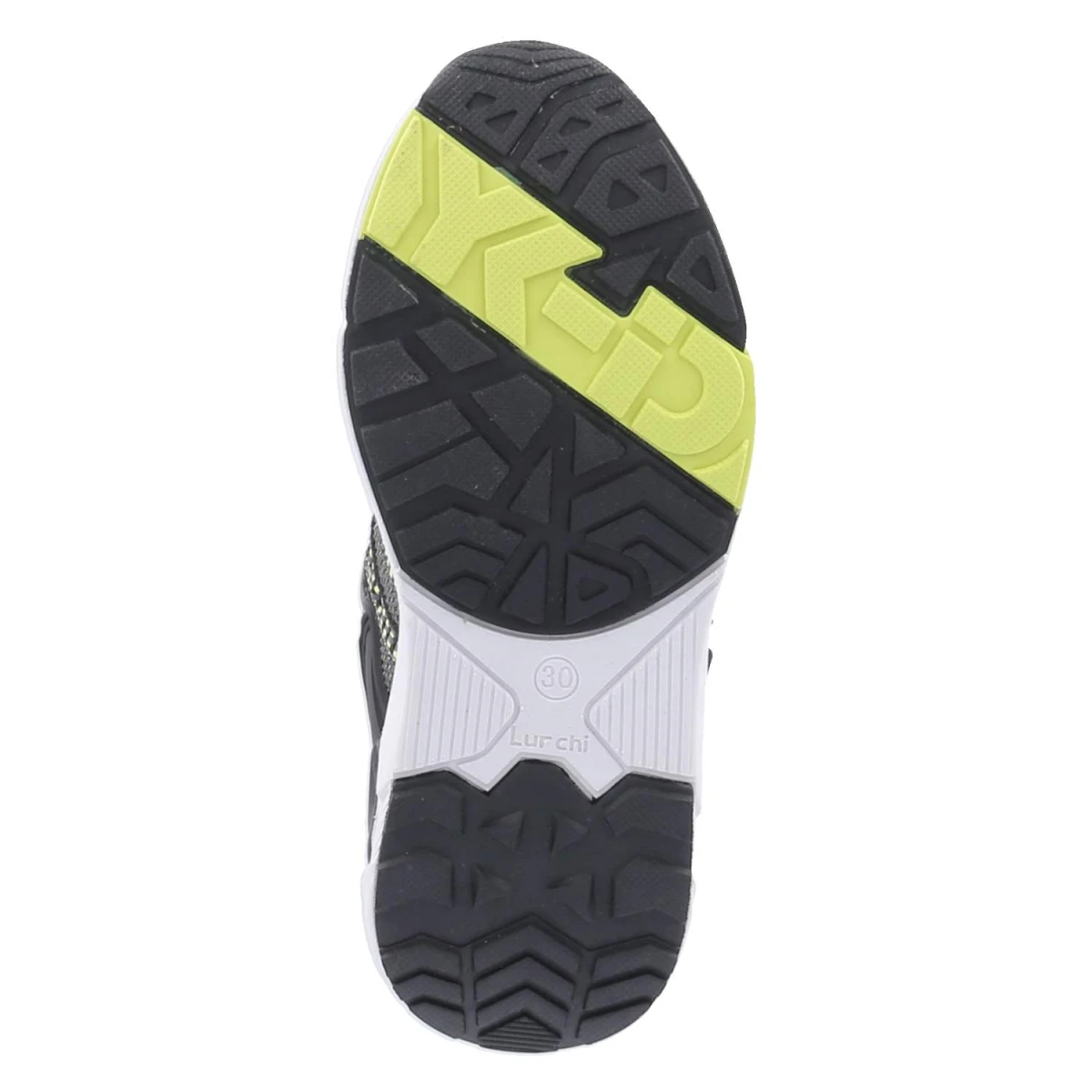 Low Sneaker - black-lime