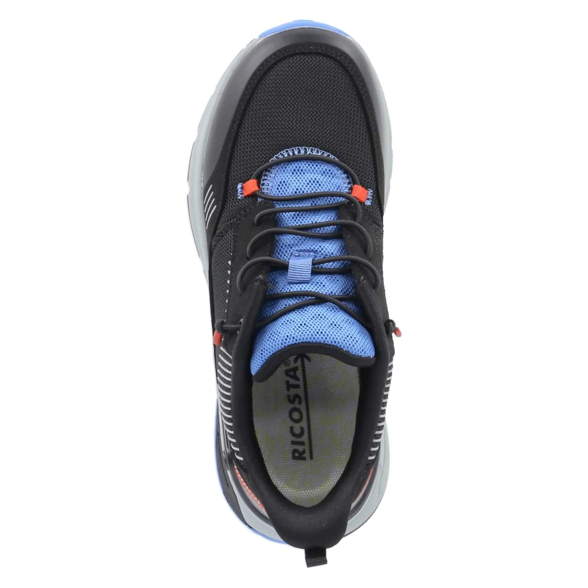 Halbschuhe NITE - schwarz/blau