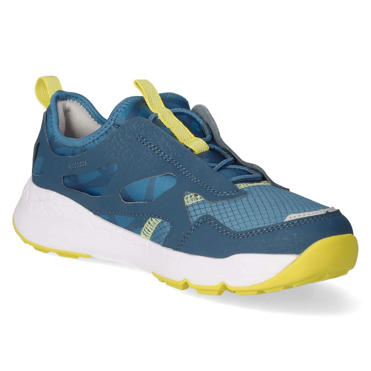 Low Sneaker FREE RIDE - BLAU/GELB