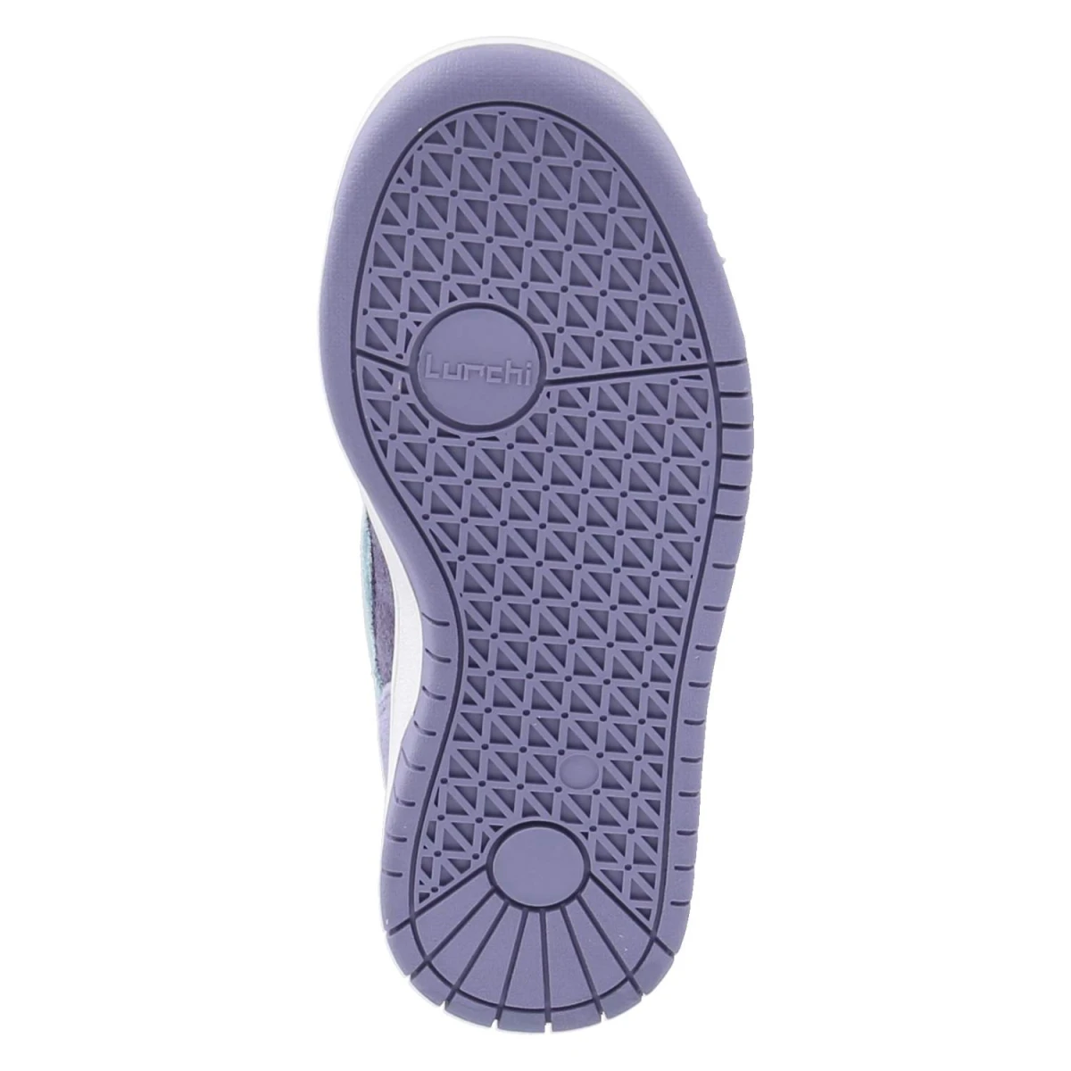 Low Sneaker - purple-white