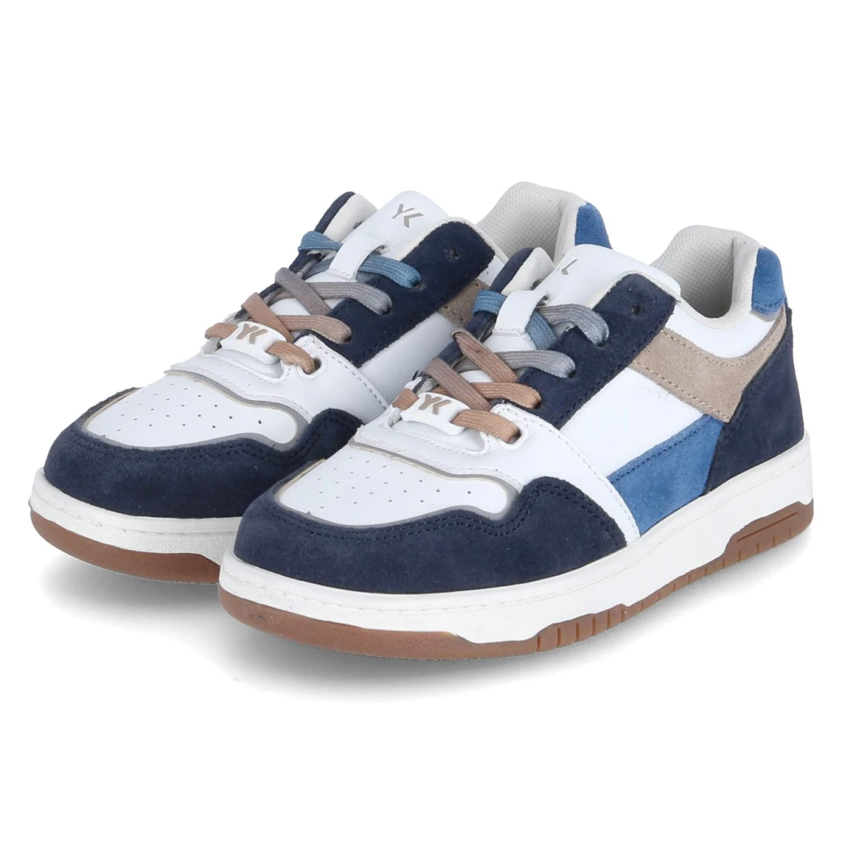 Low Sneaker - navy-cobalt-white
