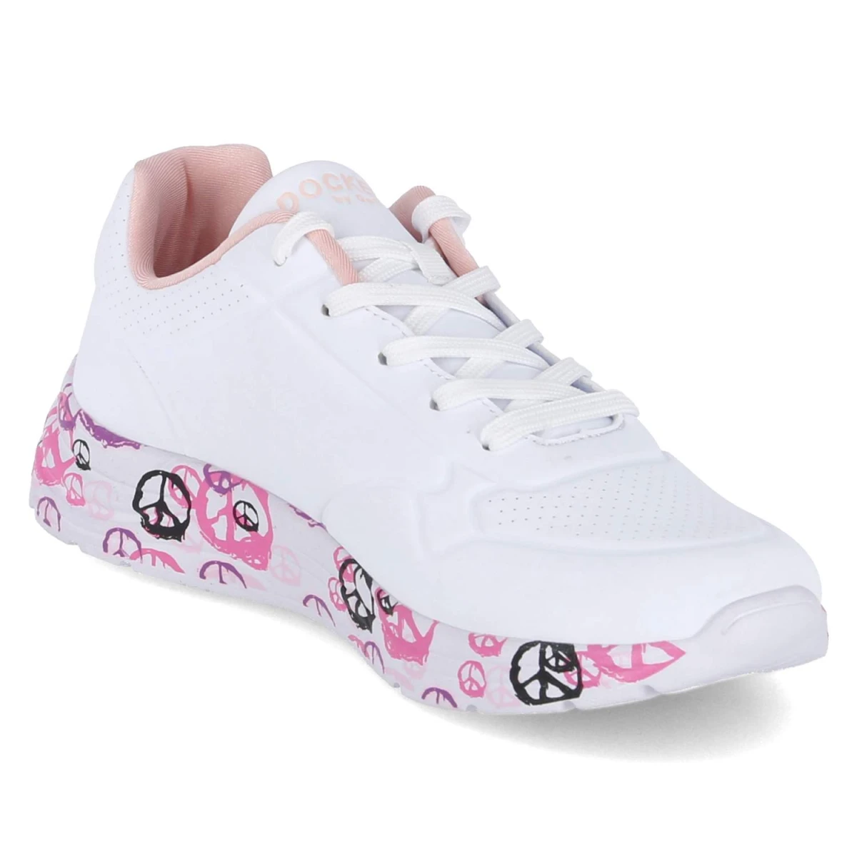 Low Sneaker - weiss/multi