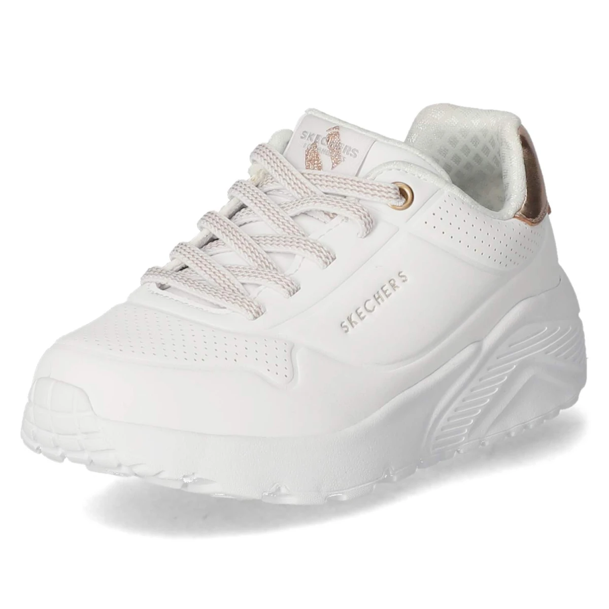 Low Sneaker METALLIC MODE - WHITE