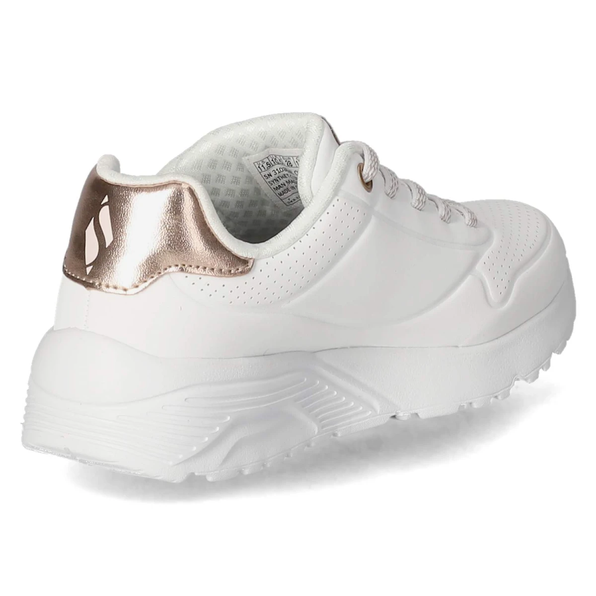 Low Sneaker METALLIC MODE - WHITE