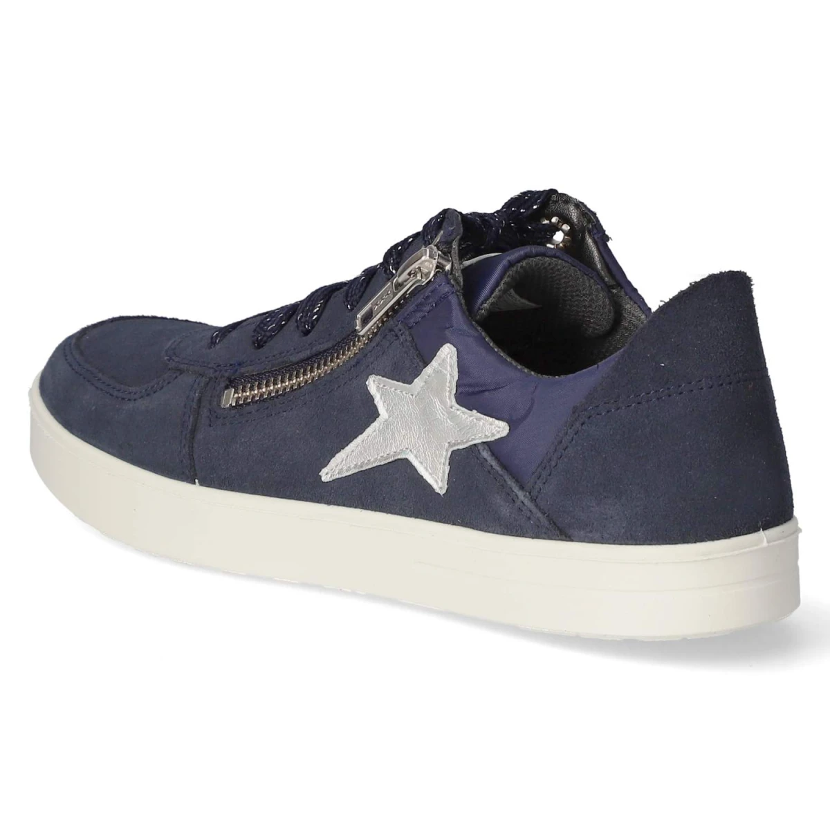Low Sneaker STELLA - BLAU/SILBER