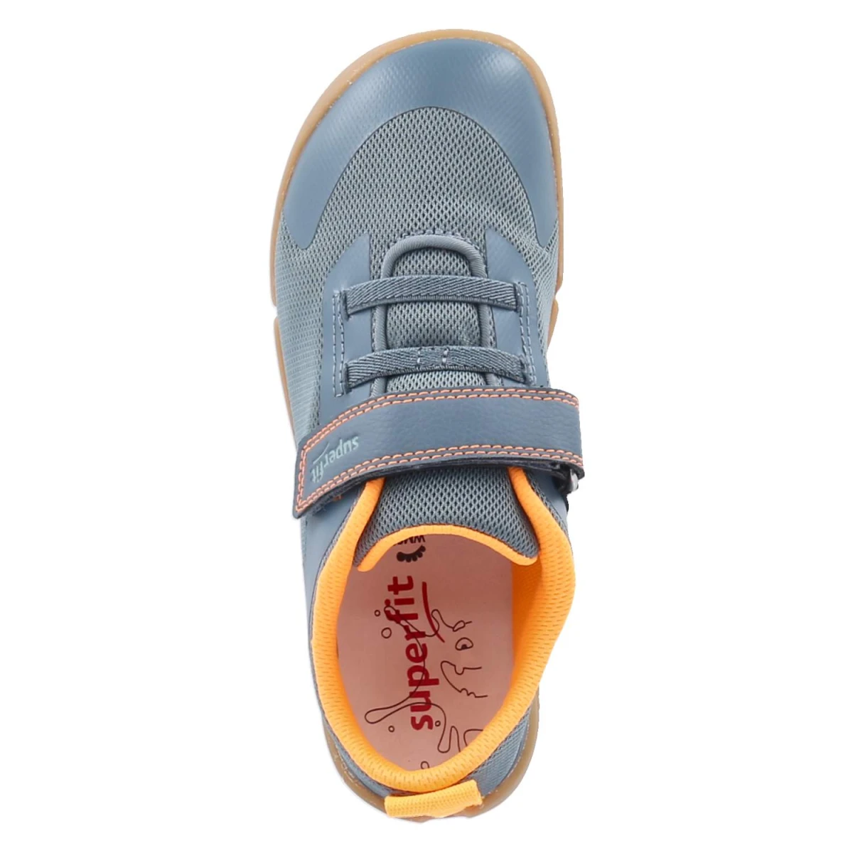 Barfußschuhe VENTO - HELLGRÜN/ORANGE