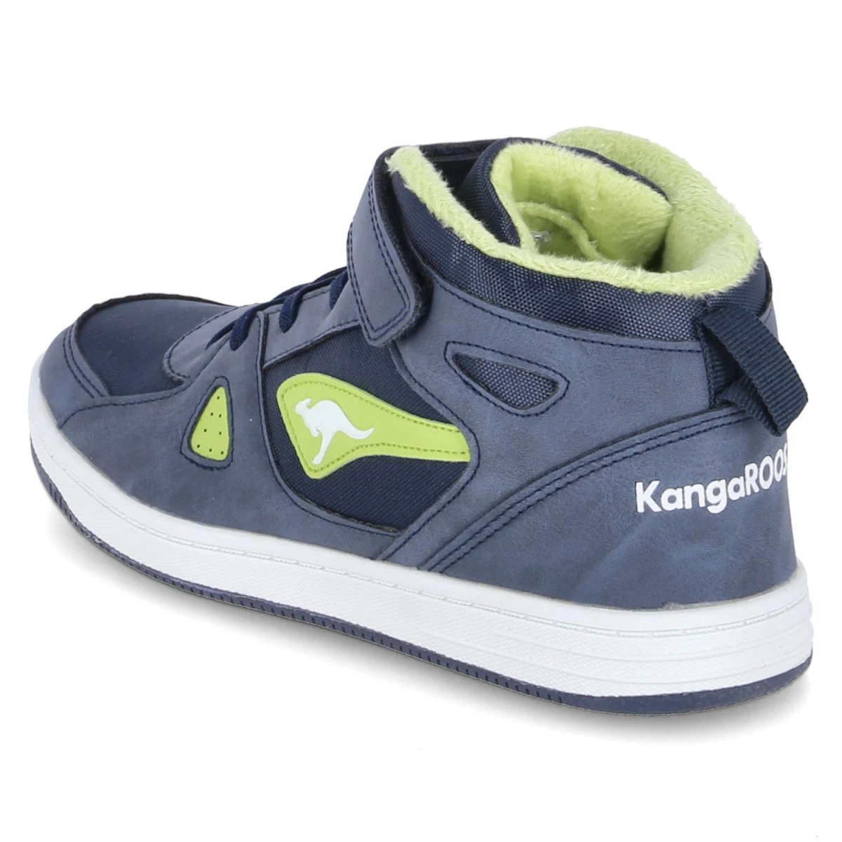 High Sneaker KALLEY II EV - dk navy/lime
