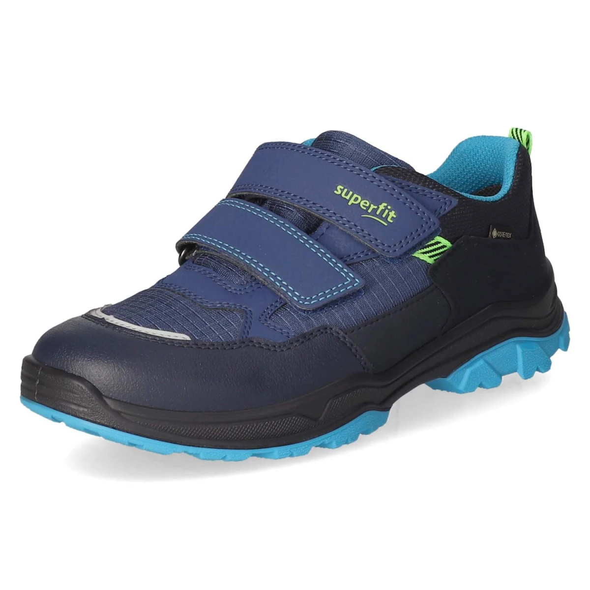 Klettschuhe JUPITER - BLAU/HELLGRÜN
