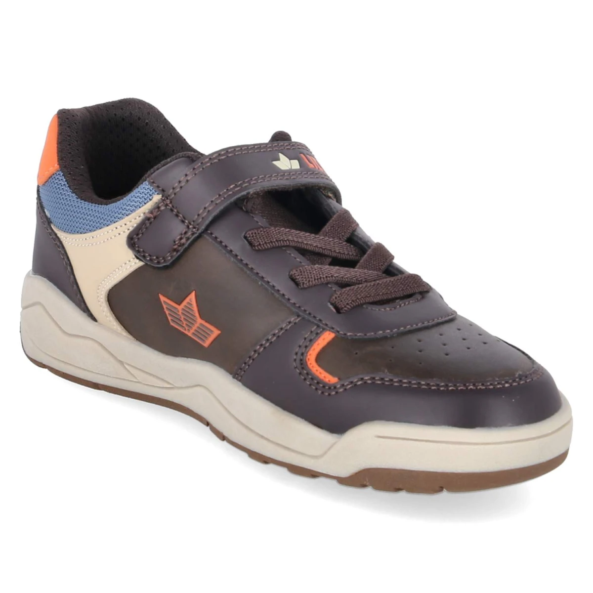 Low Sneaker MORAY VS - Braun/Beige/Orange