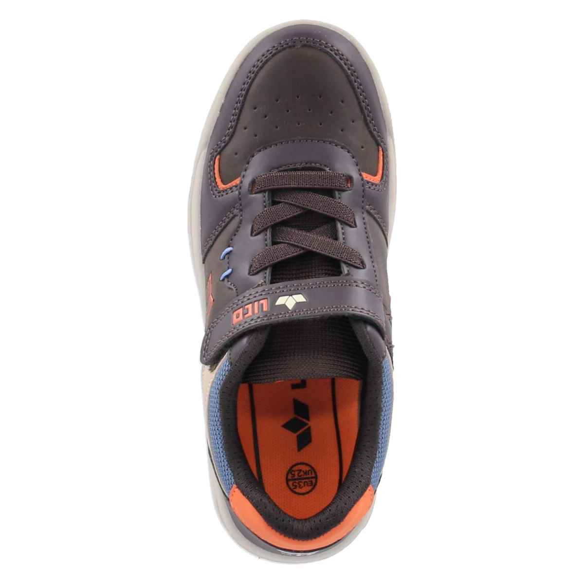 Low Sneaker MORAY VS - Braun/Beige/Orange