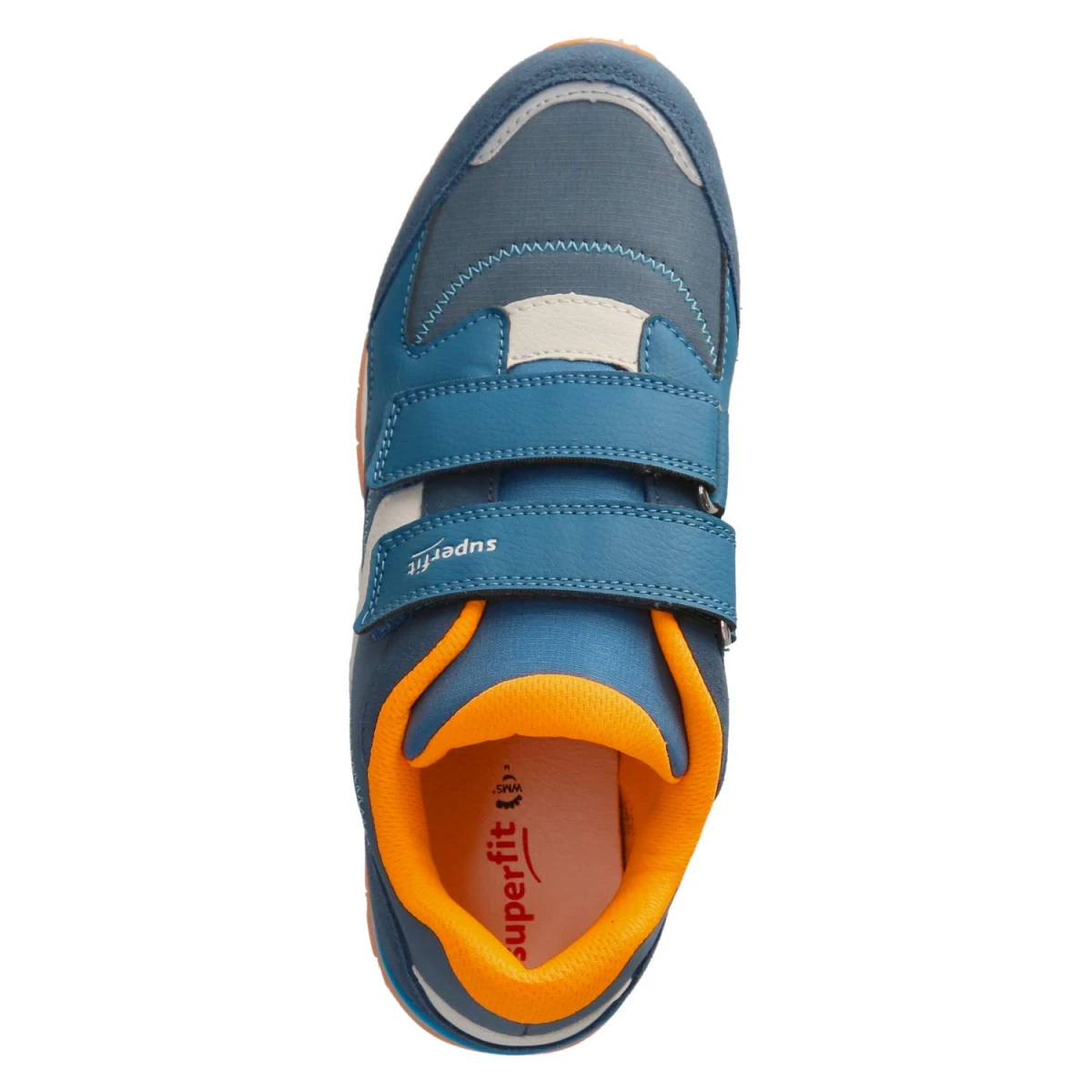 Low Sneaker DASH - BLAU/ORANGE