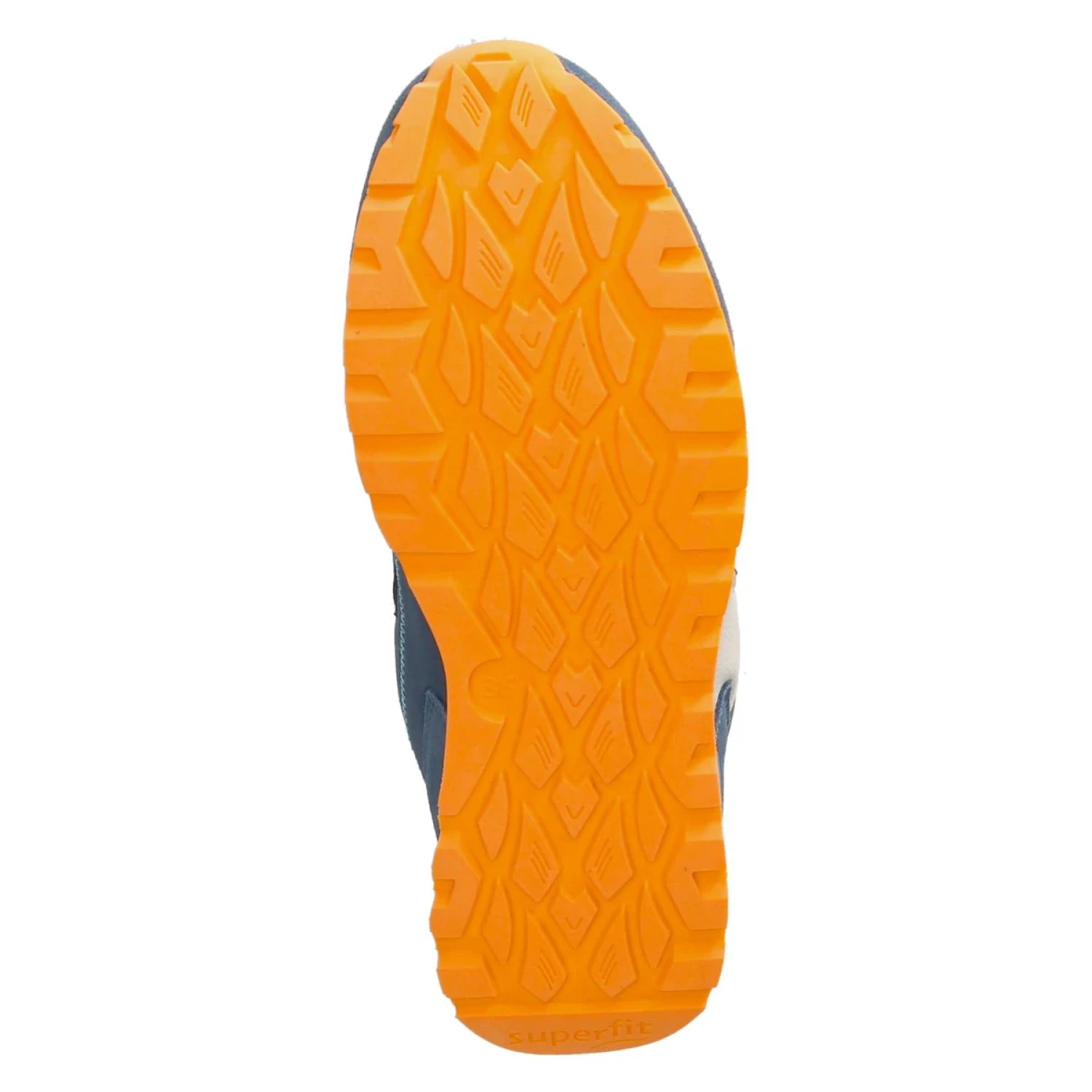 Low Sneaker DASH - BLAU/ORANGE