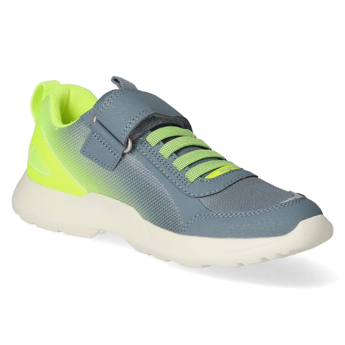 Low Sneaker RUSH - BLAU/GELB