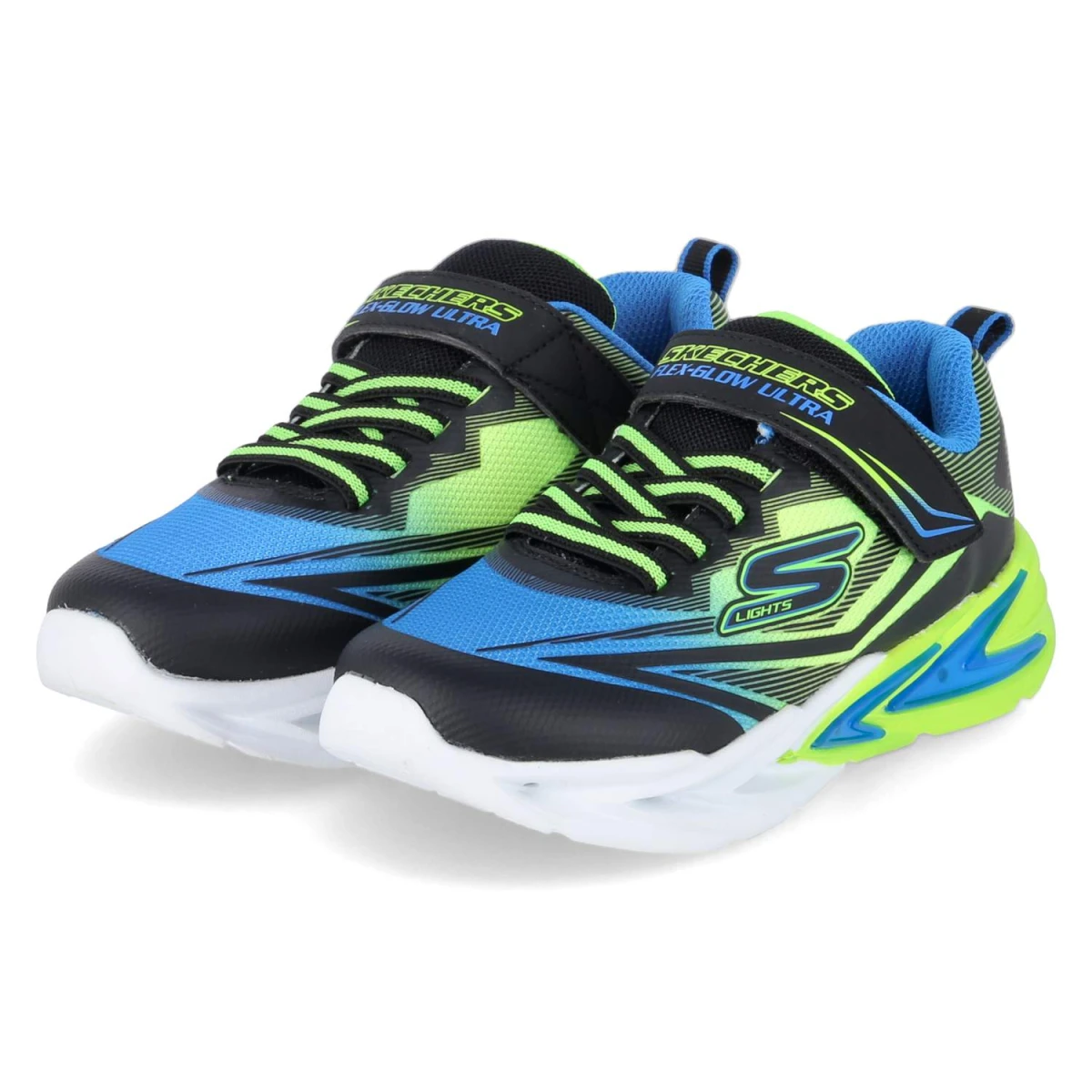Low Sneaker S-LIGHTS FLEX-GLOW ULTRA - black/blue/lime