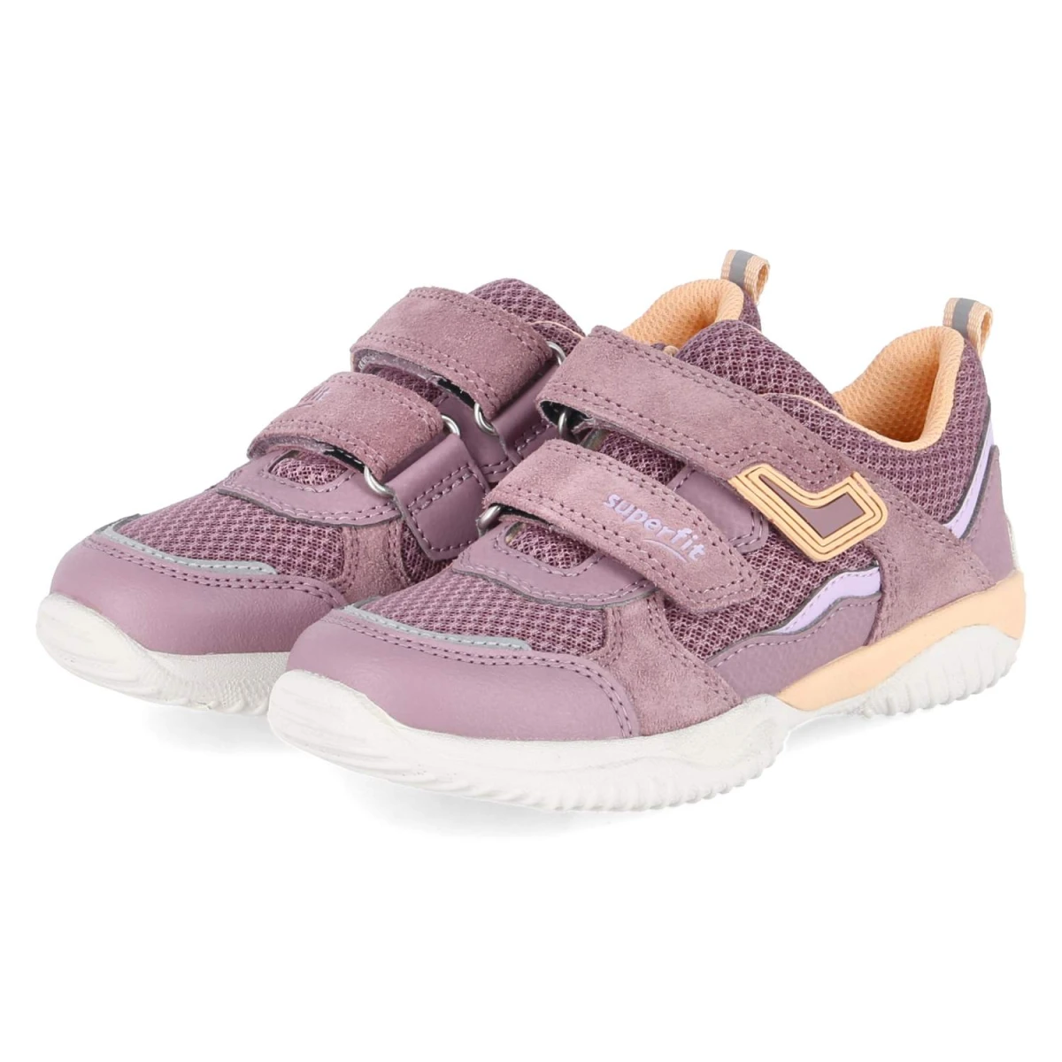 Klettschuhe STORM - LILA/ORANGE