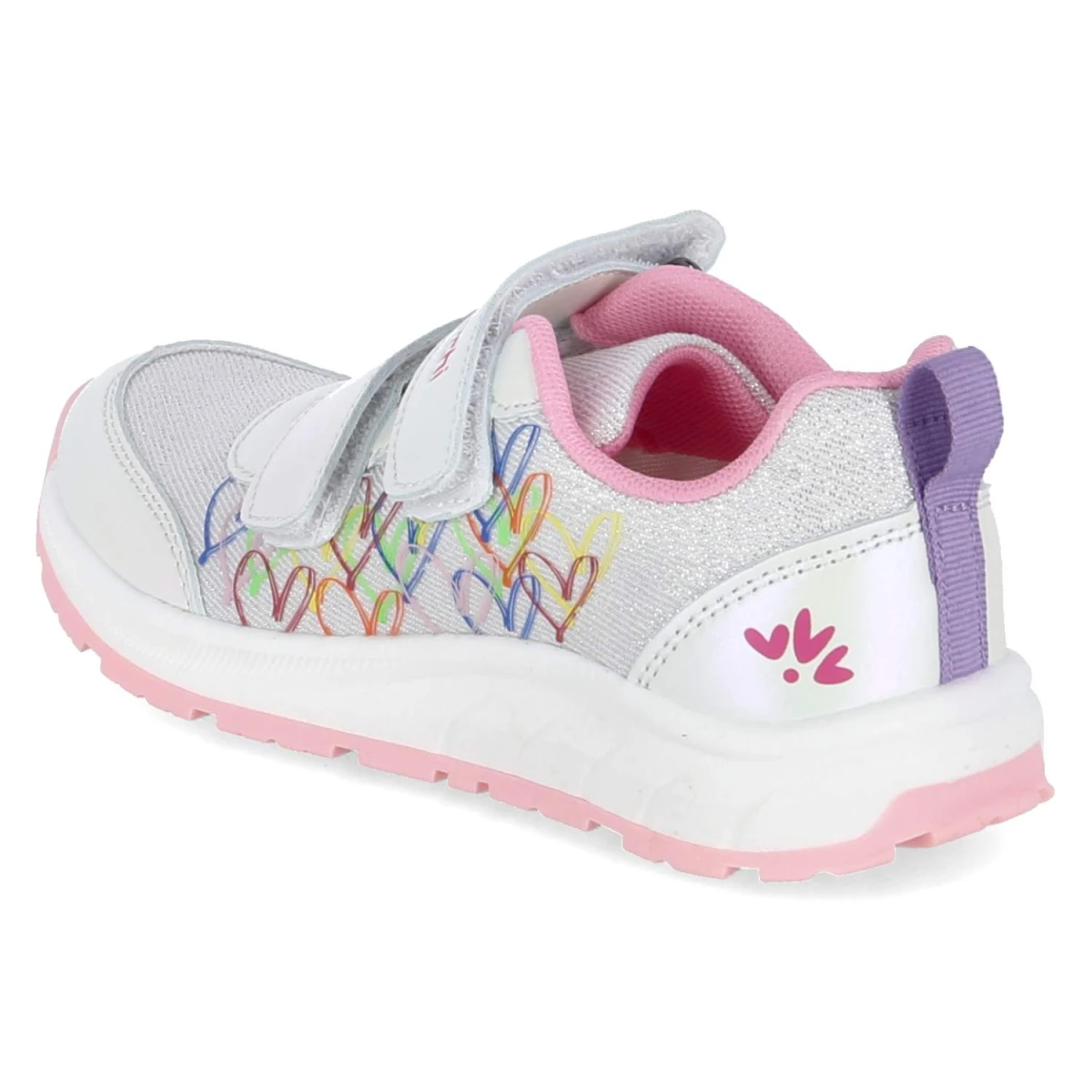 Low Sneaker ALBANY - silver-glitter