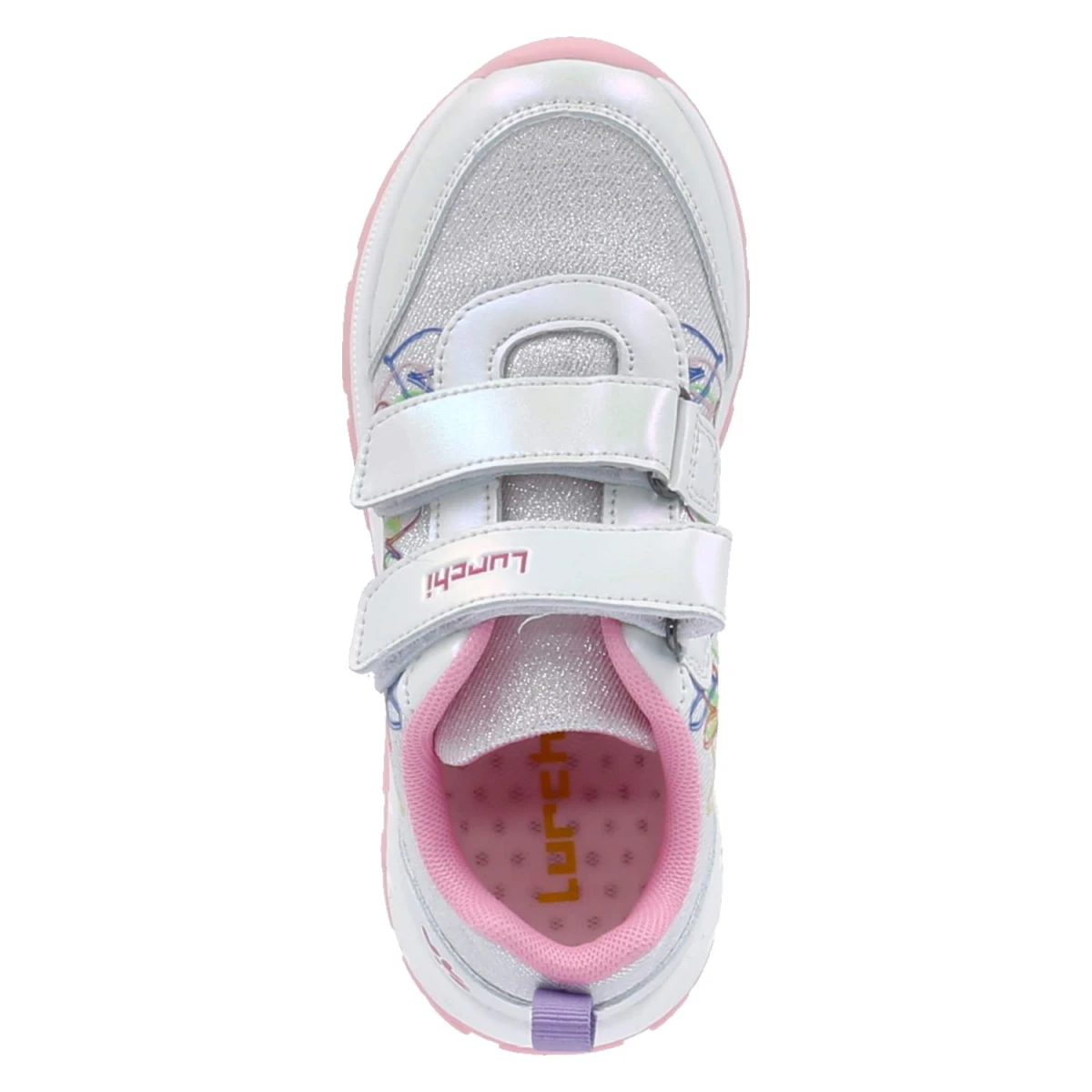 Low Sneaker ALBANY - silver-glitter
