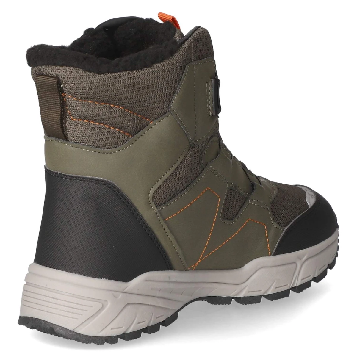 Schnürstiefeletten - khaki