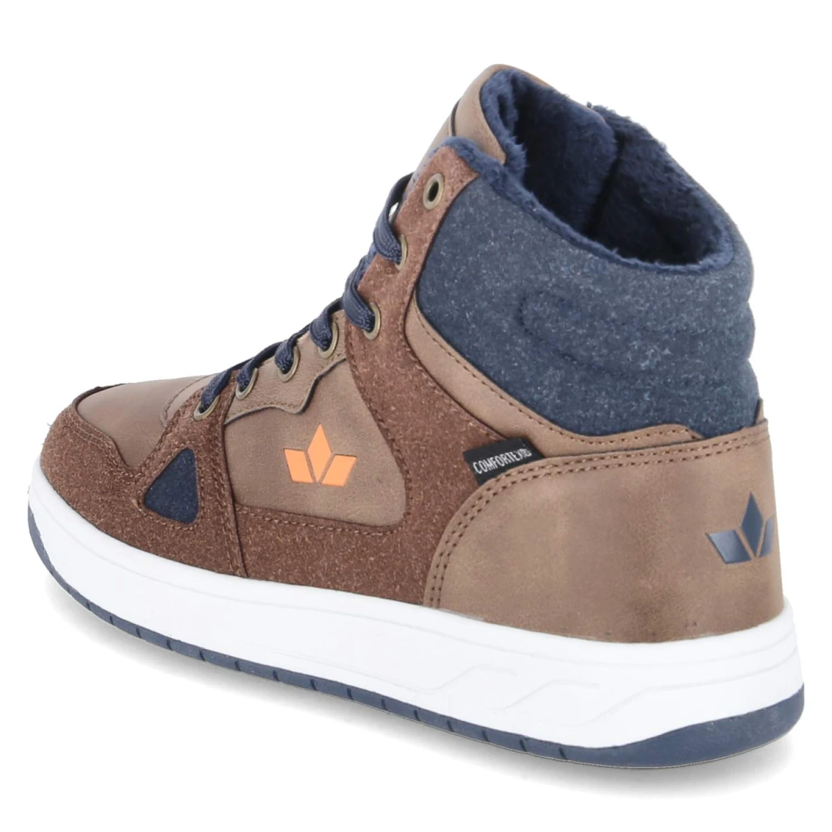 Sneaker COLDEN - braun/marine/orange