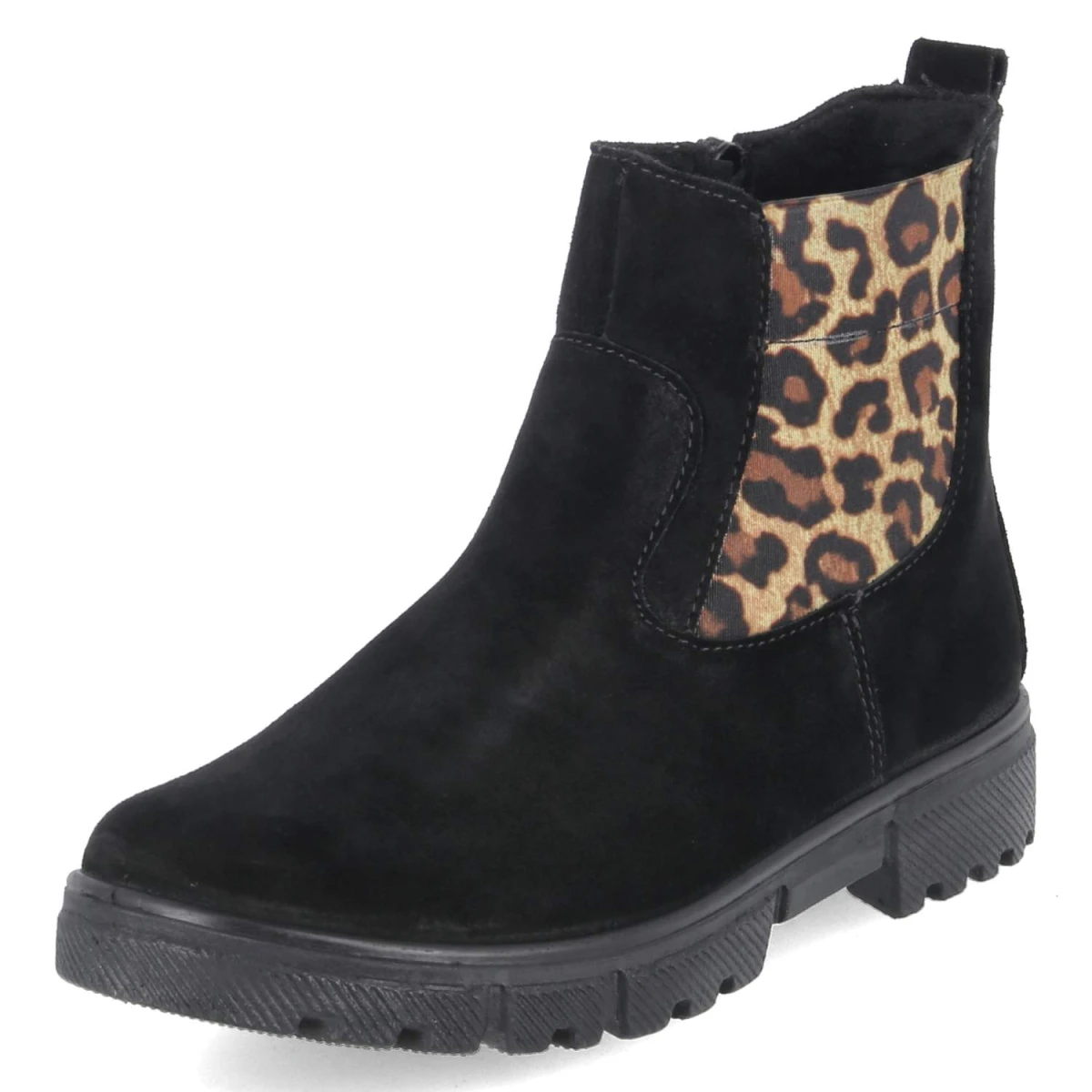 Stiefeletten RAJA - schwarz/leo