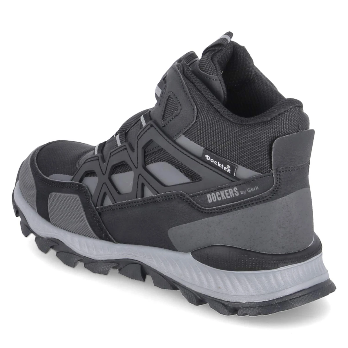 Winterstiefeletten - schwarz/grau