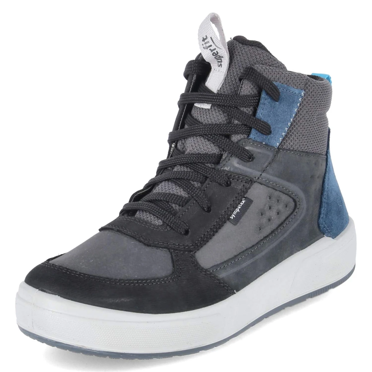 High Sneaker MAVERICK - GRAU/BLAU